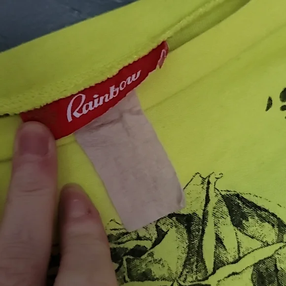 Yellow Floral Fitted Shirt EUC - Picture 2 of 4